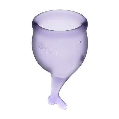 15mL menstrual cup front view