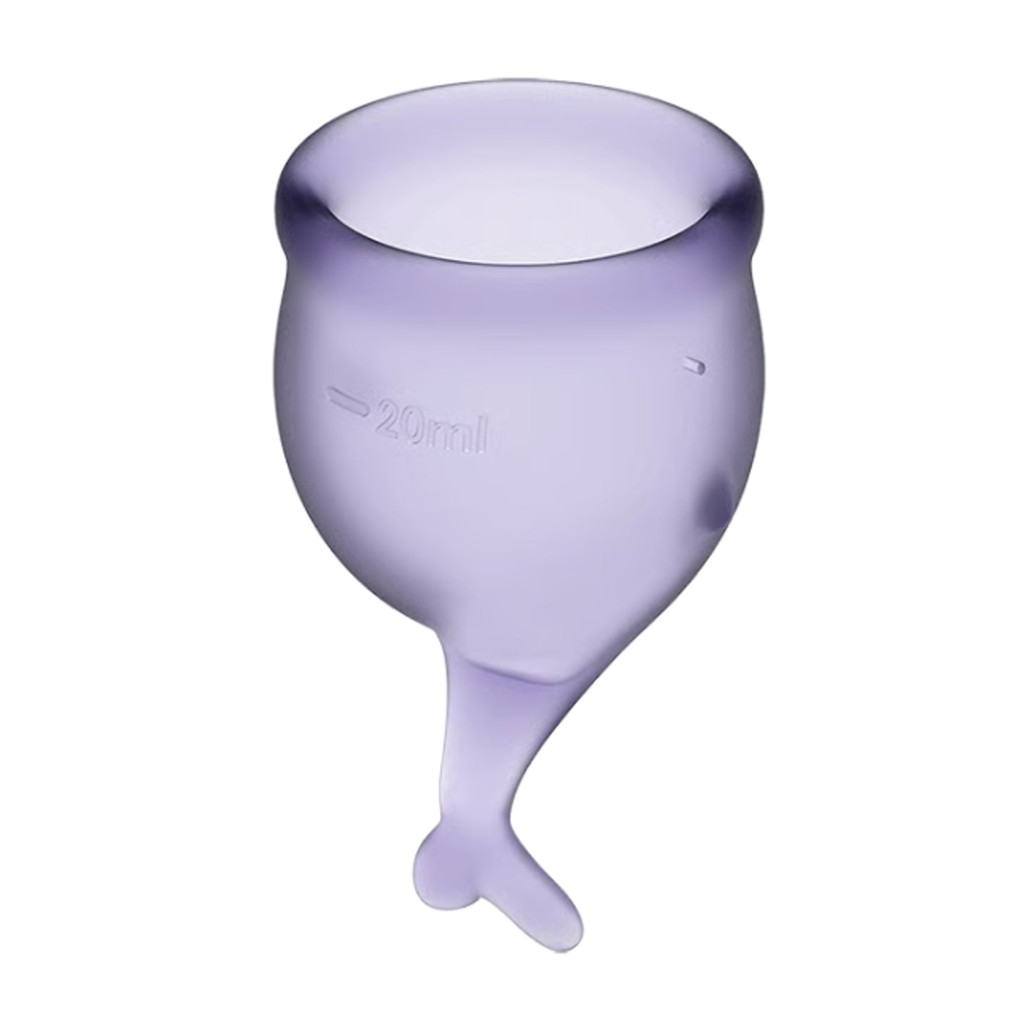 20mL menstrual cup front view