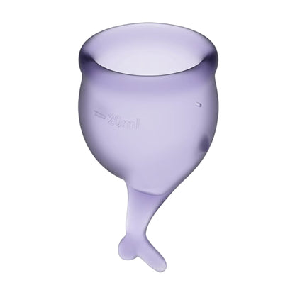 20mL menstrual cup front view