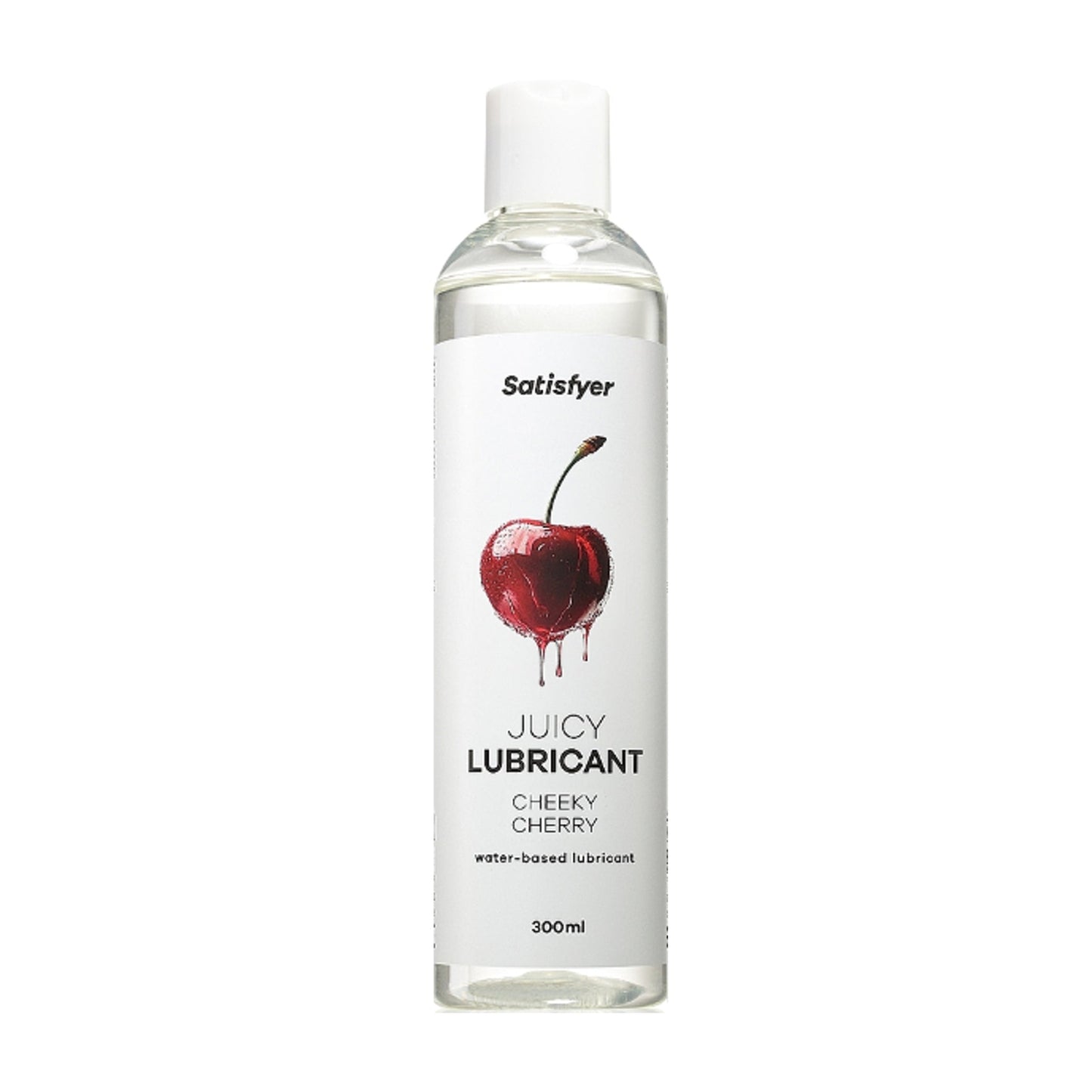 Satisfyer Juicy Cheeky Cherry Lube 300ml retail packaging