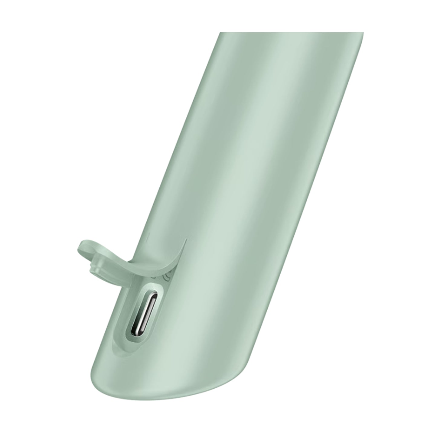 USB-C charging port with protective cover open 