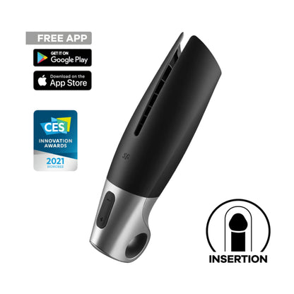 Promotional image showing app-controlled masturbator