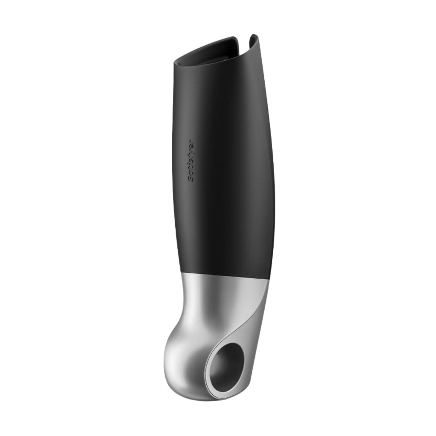 Angled rear view showing open-ended sleeve design