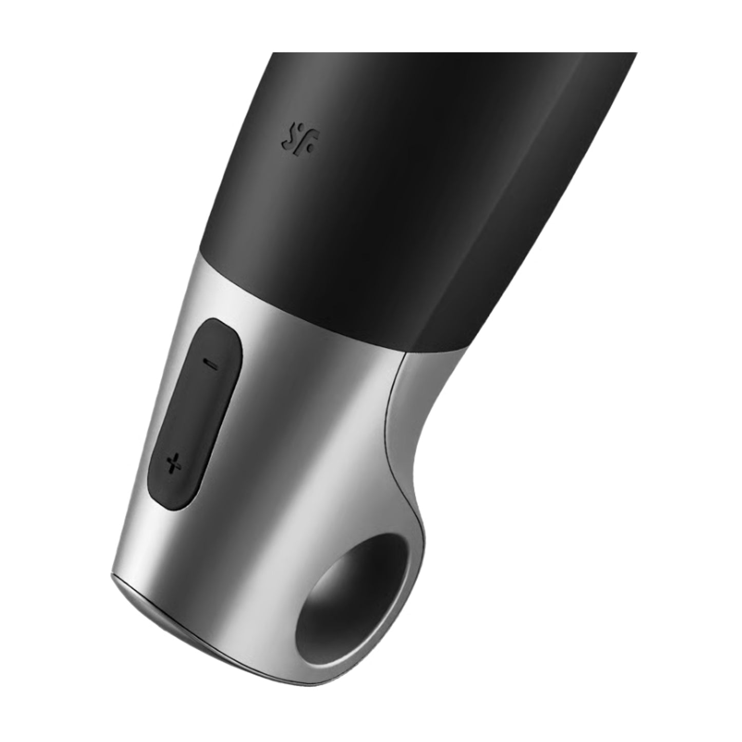 Close-up view of control buttons and handle section