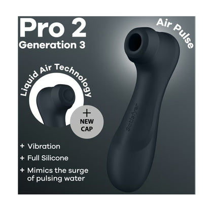 Promotional image showing Satisfyer Pro 2 Gen 3 features 