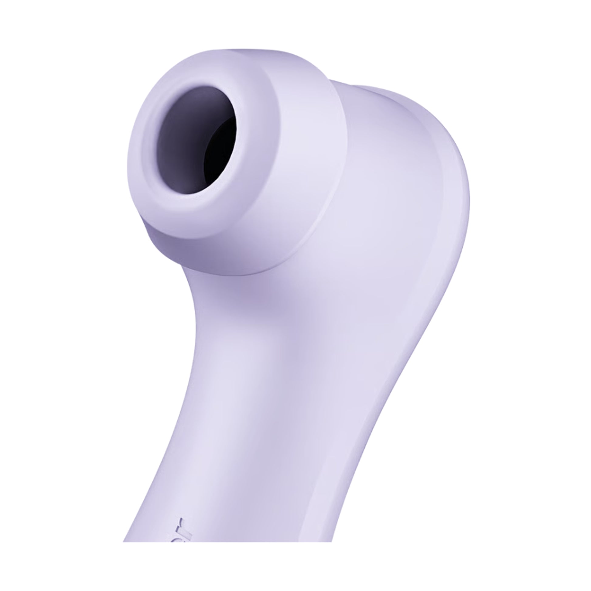 Close-up view of Purple Liquid Air stimulation opening 