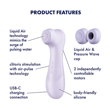 Feature diagram showing Purple Liquid Air technology system 