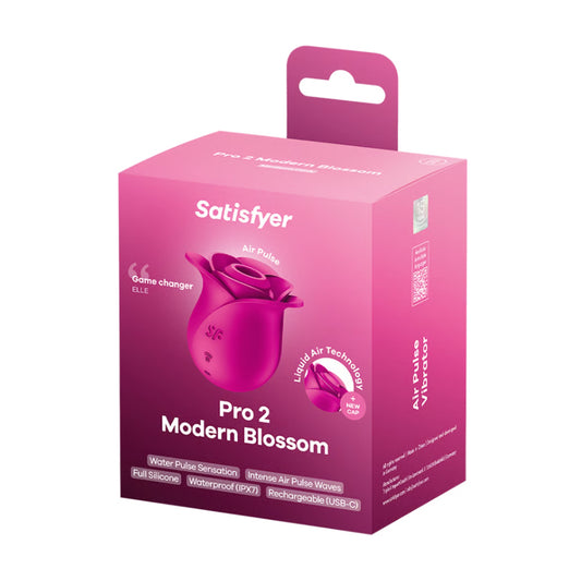 Satisfyer Pro 2 Modern Blossom in retail packaging 