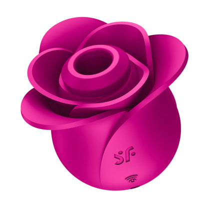 Front view of Modern Blossom rose air pulse vibrator 