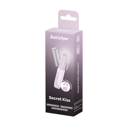 Satisfyer Secret Kiss Air Pulse Clitoral Stimulator in retail packaging