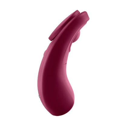 Side profile view of wearable panty vibrator