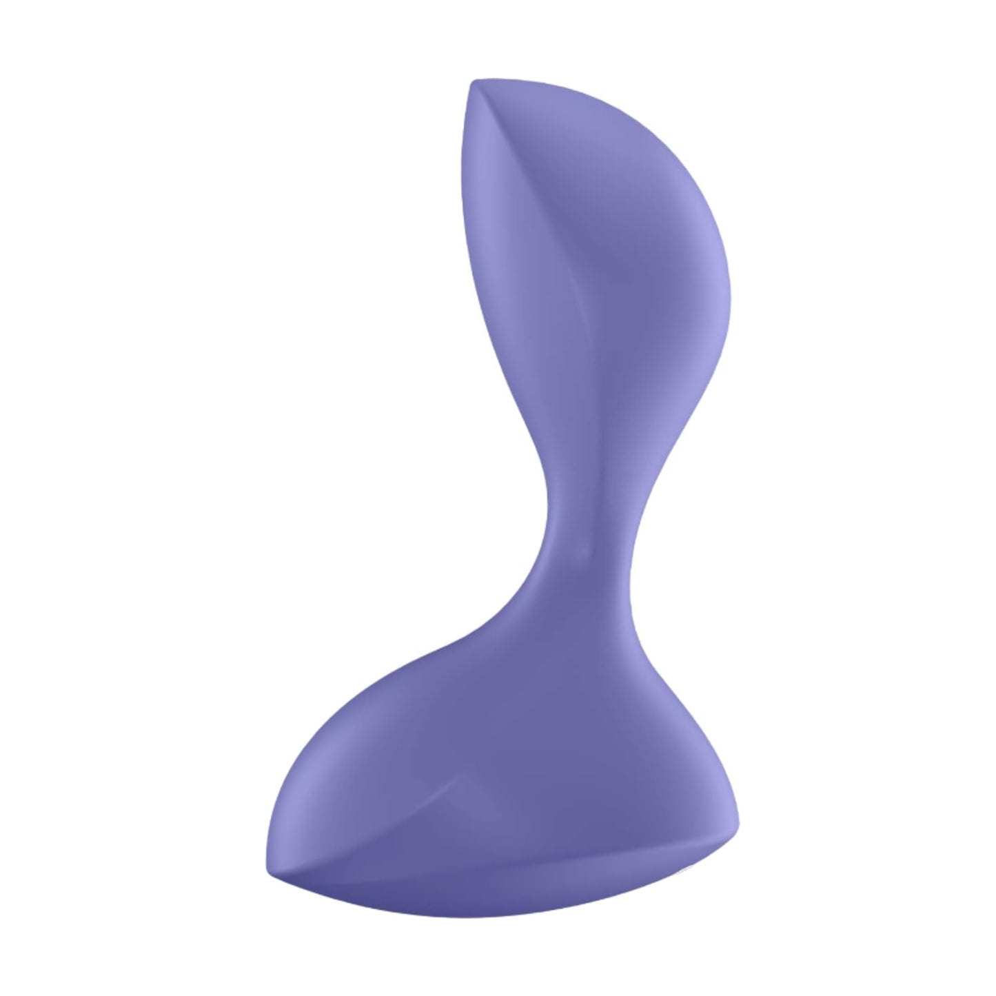 Angled side view showing ergonomic plug shape