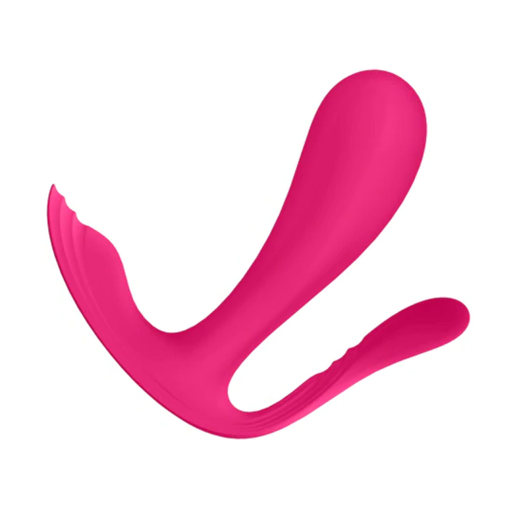 Right side view of wearable vibrator profile