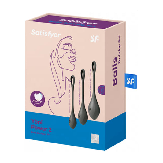 Satisfyer Yoni Power 2 Kegel Training Kit retail box