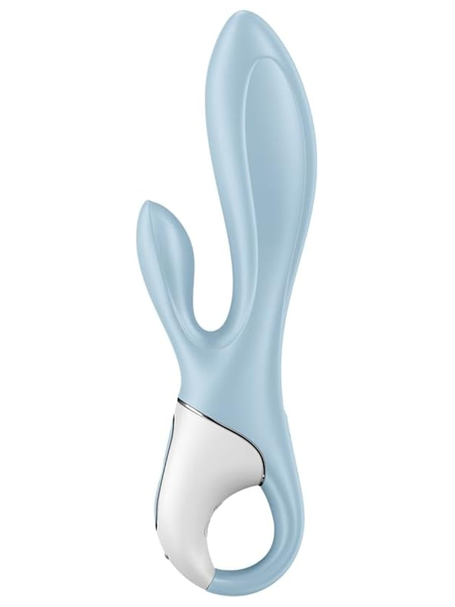 Satisfyer Air Pump Bunny 1 Inflatable Rabbit Vibrator Blue