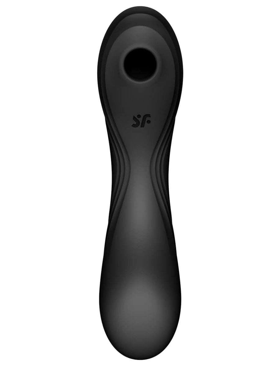 Satisfyer Curvy Trinity 4 Air Pulse Vibrator Black