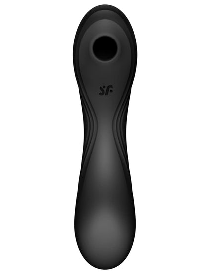 Satisfyer Curvy Trinity 4 Air Pulse Vibrator Black