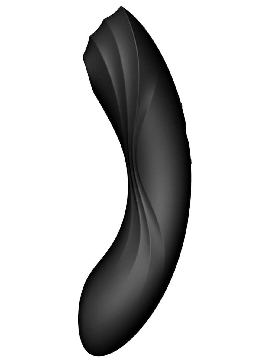 Satisfyer Curvy Trinity 4 Air Pulse Vibrator Black