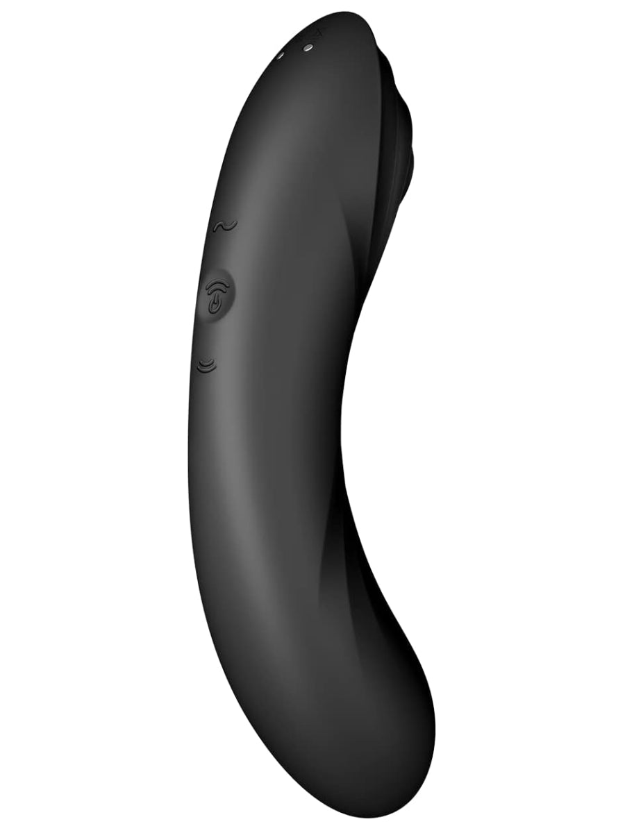 Satisfyer Curvy Trinity 4 Air Pulse Vibrator Black