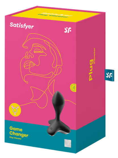 Satisfyer Game Changer Vibrating Plug Black