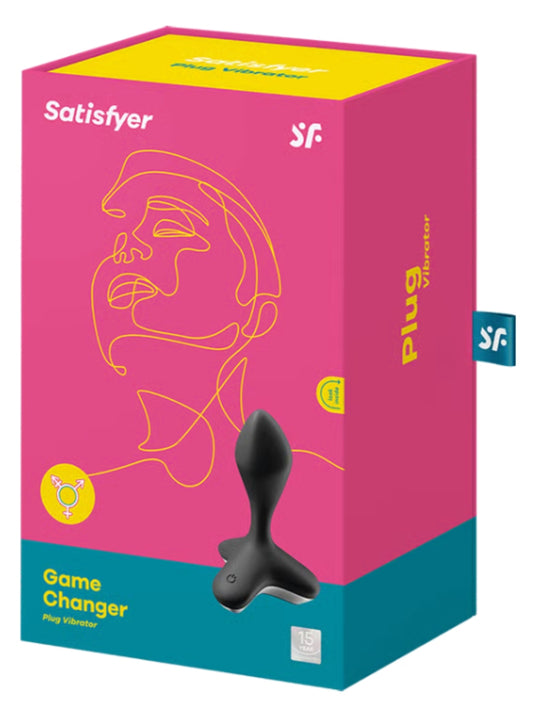 Satisfyer Game Changer Vibrating Plug Black