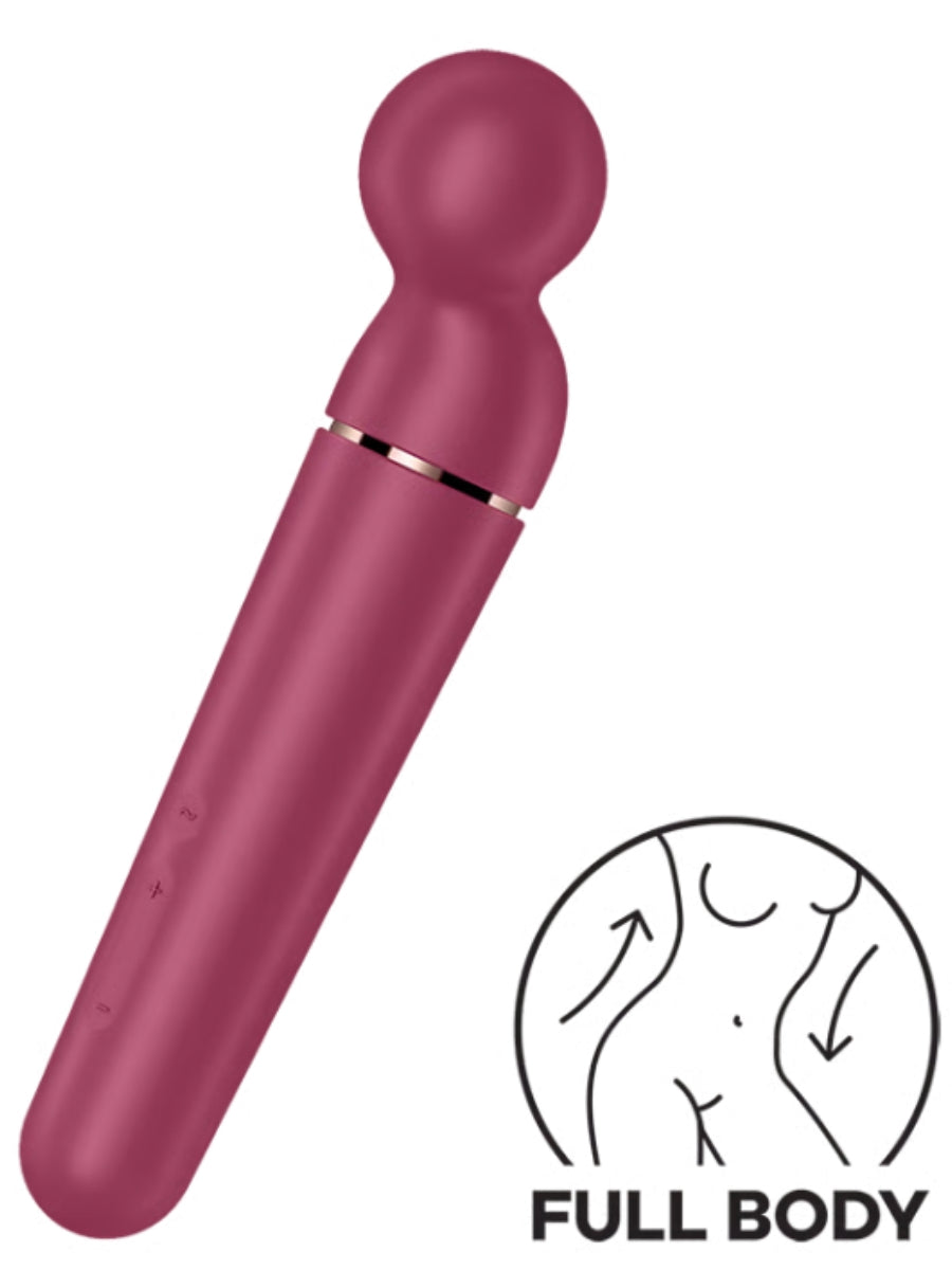 Satisfyer Planet Wand-er Vibrator Berry