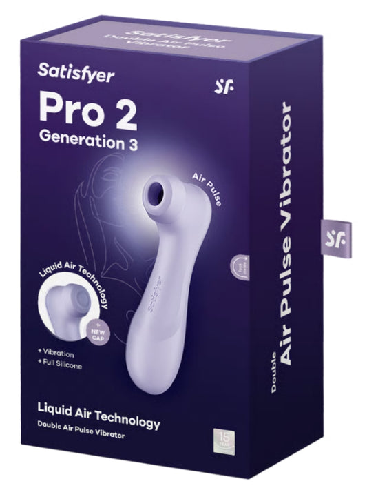 Satisfyer Pro 2 Gen 3 Air Pulse Vibrator Purple