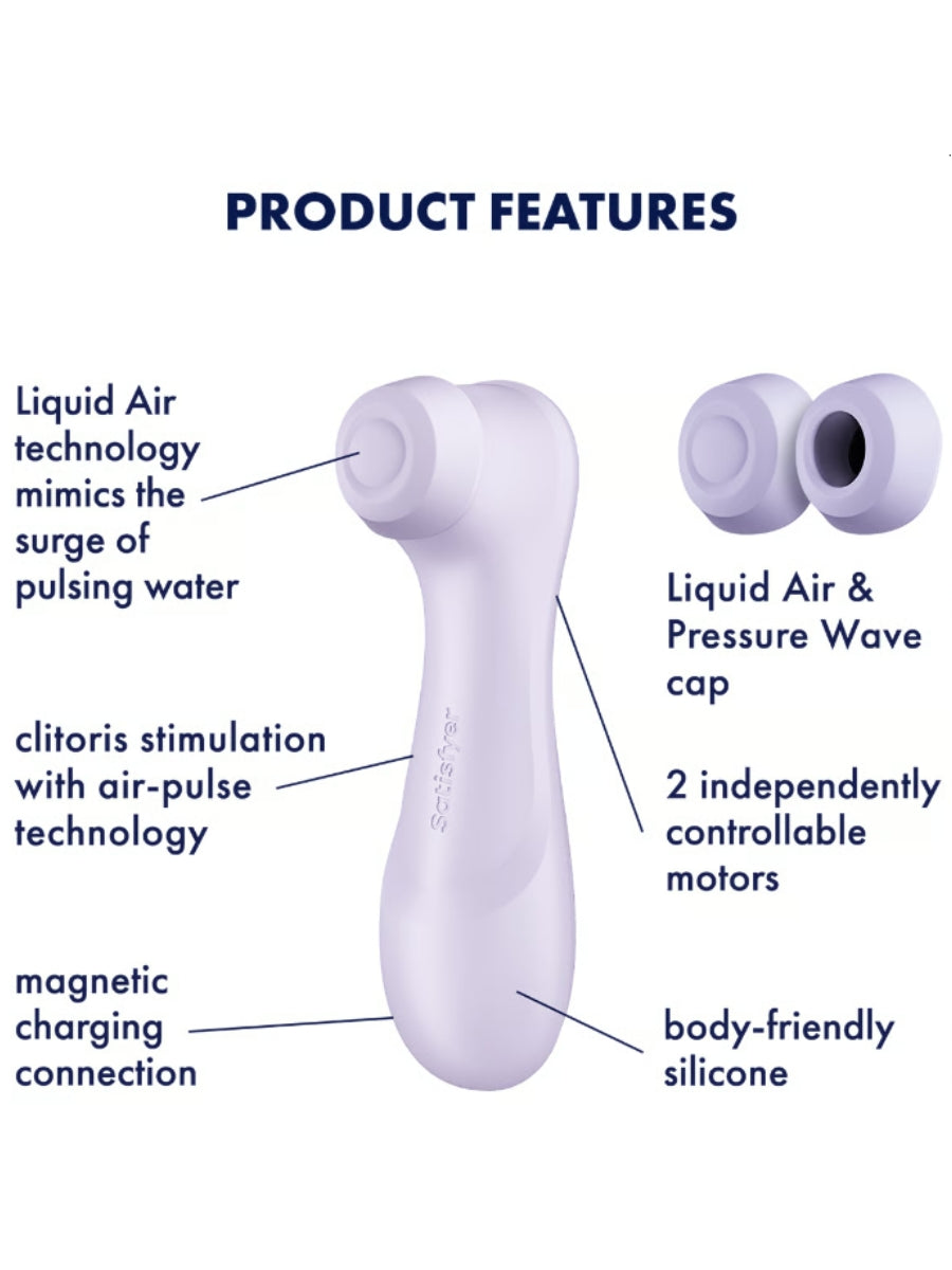 Satisfyer Pro 2 Gen 3 Air Pulse Vibrator Purple