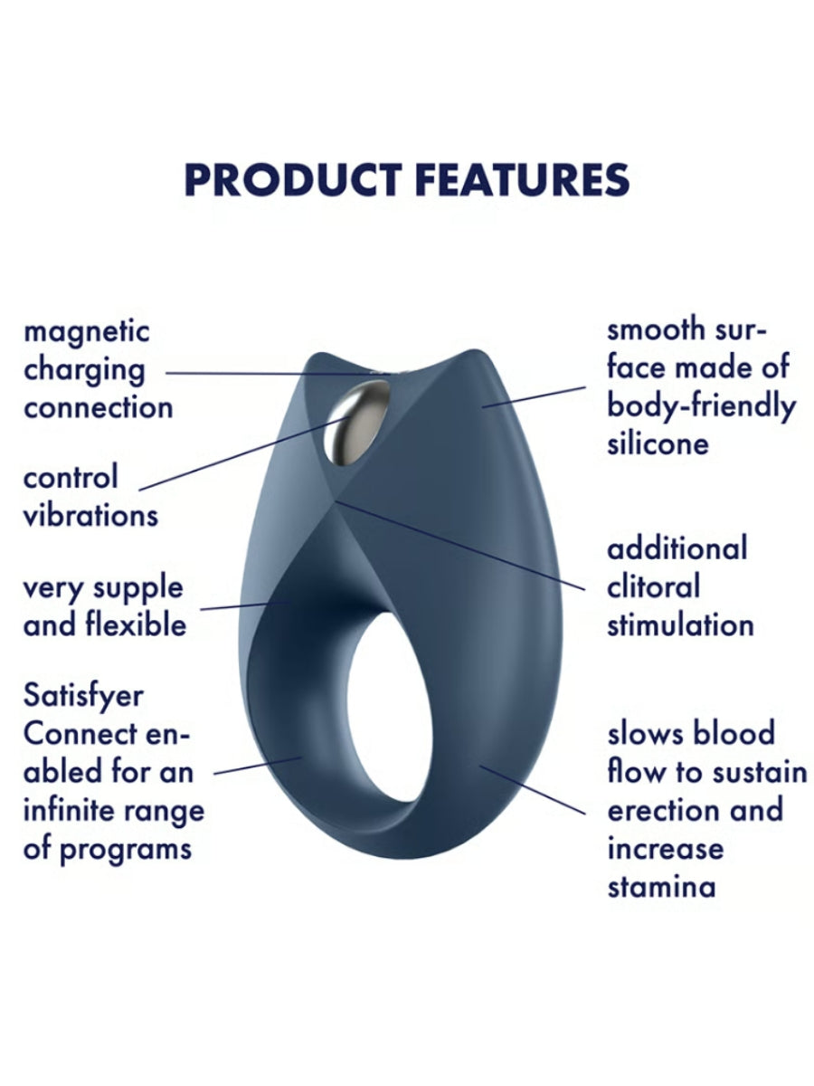 Satisfyer Royal One Connect Vibrating Cock Ring