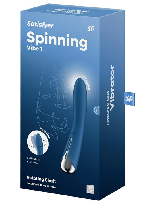 Satisfyer Spinning 1 Rotating G-Spot Vibrator Blue
