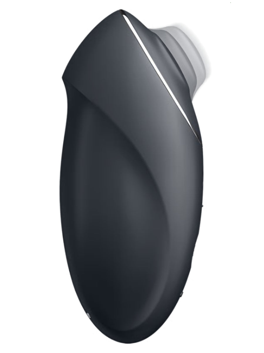 Satisfyer Tap & Climax 1 Lay On Vibrator Grey