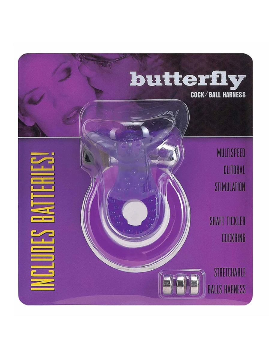 Seven Creations Butterfly Cock and Ball Harness 1