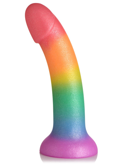 Simply Sweet 6.9" Phallic Rainbow Dildo