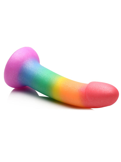 Simply Sweet 6.9" Phallic Rainbow Dildo
