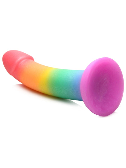 Simply Sweet 6.9" Phallic Rainbow Dildo