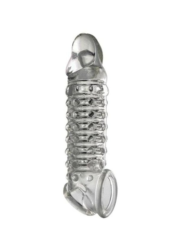Toppers Open Ended 2" Penis Sleeve Clear 2