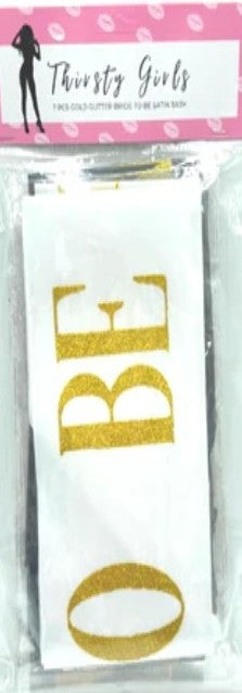 Thirsty Girls 7 Piece Hens Night Sash Kit