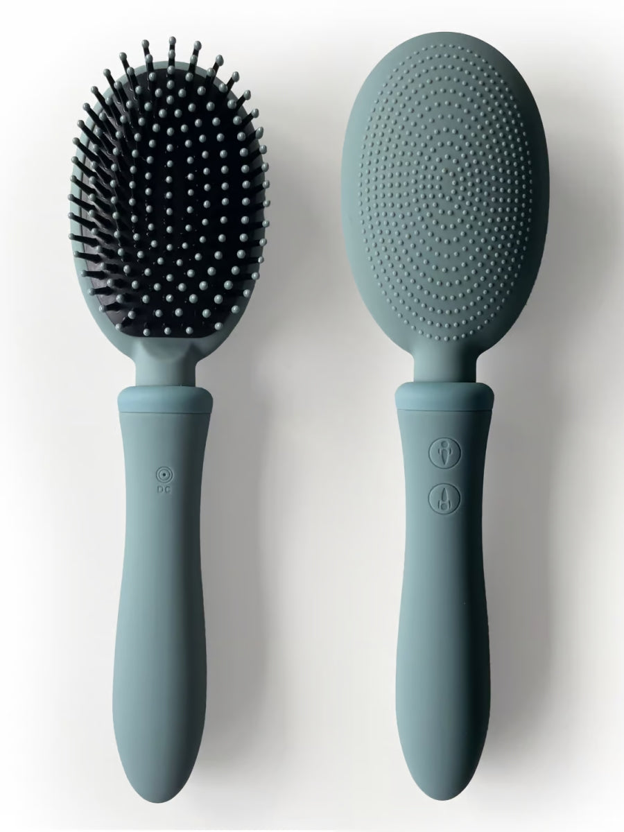 Vibraliss Vibrating Hair Brush Grey Blue