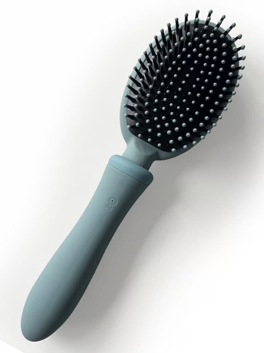 Vibraliss Vibrating Hair Brush Grey Blue