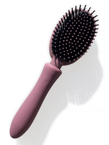Vibraliss Vibrating Hair Brush Purple Wine