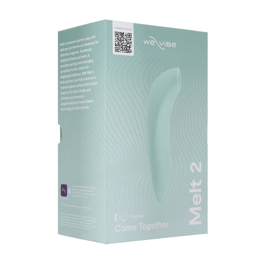 We-Vibe Melt 2 Clitoral Stimulator Sage retail packaging