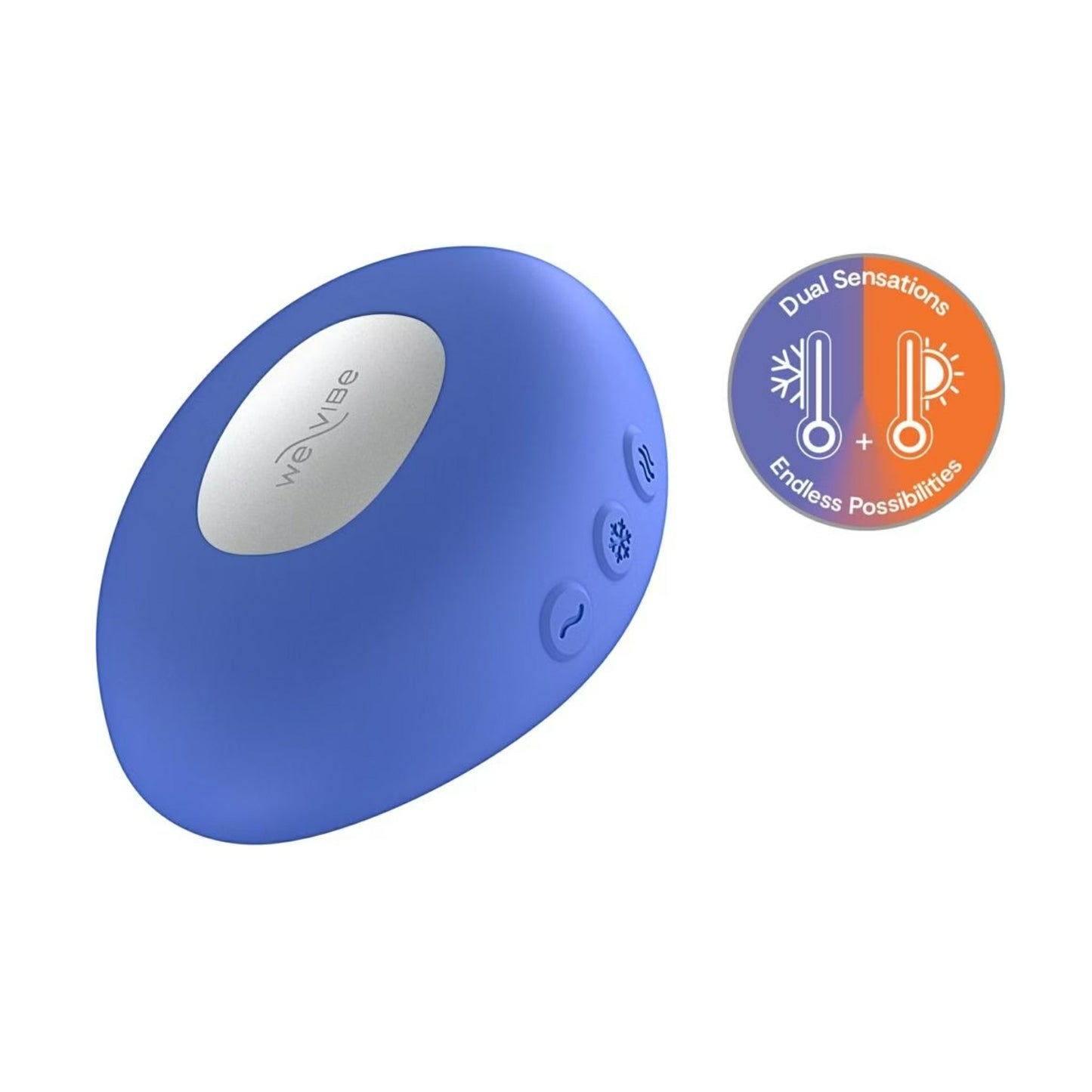Angled view highlighting temperature and vibration controls 
