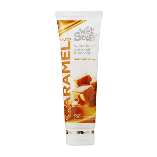 Wet Stuff Salted Caramel 100g Water-based Lubricant tube 