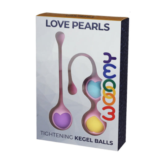 Wooomy Love Pearls Tightening Kegel Balls Set retail box
