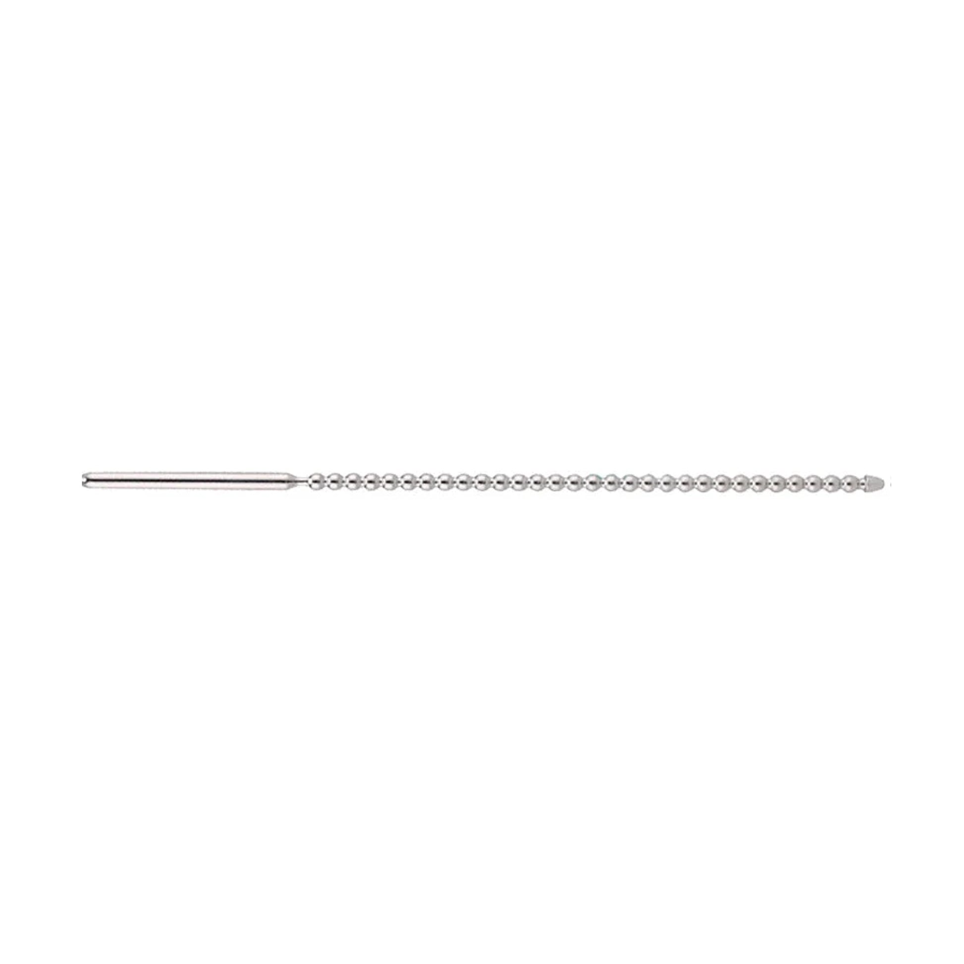 Side profile showing the full length of the stainless steel sound