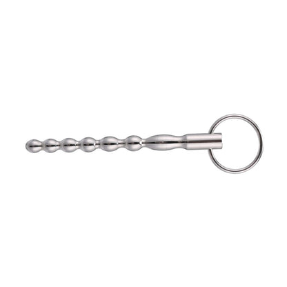 Side profile showing the graduated ribbed stainless steel shaft