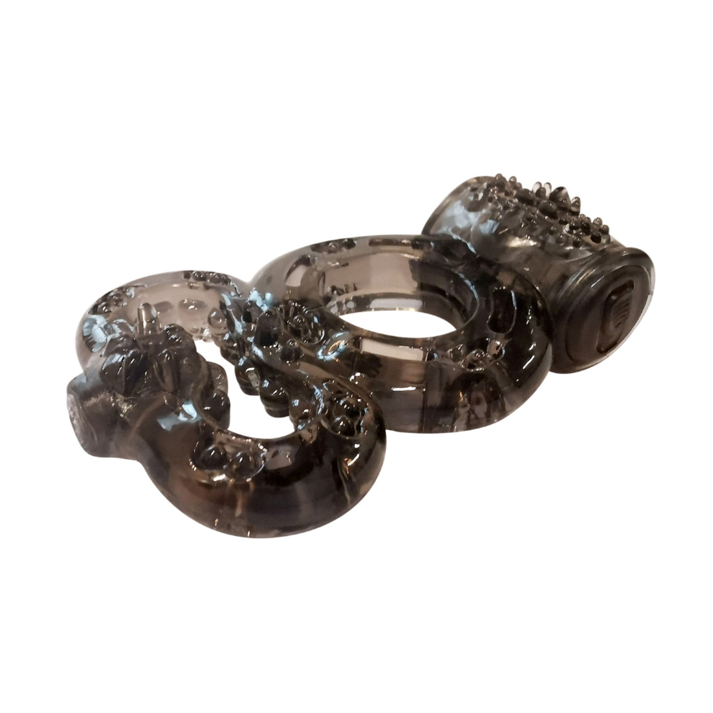 Included vibrating cock ring shown separately