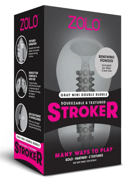 Zolo Mini Double Bubble Stroker Grey