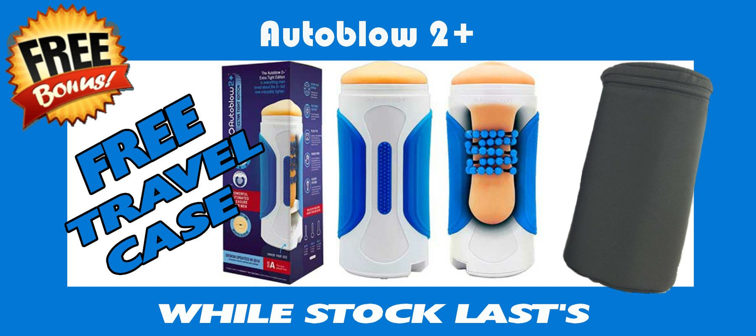 Autoblow 2+ FREE Carry case while stocks last