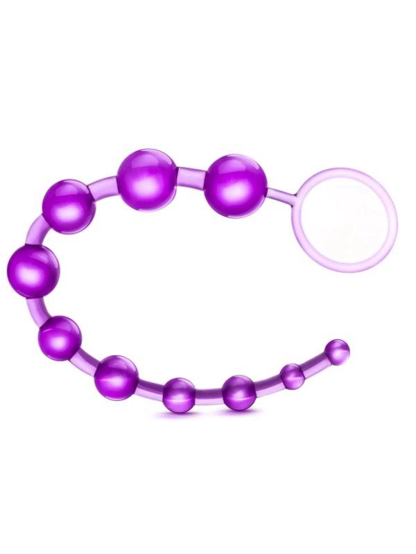 B Yours Basic Anal Beads Purple - Passionzone Adult Store